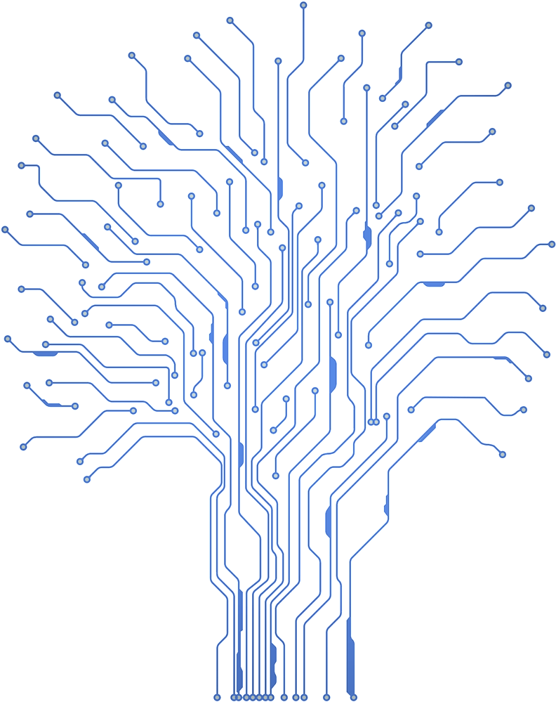 Tree but a circuit board